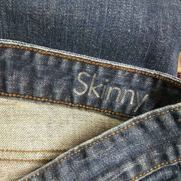 Womens Calvin Klein Skinny 29/8 Blue Jeans - Picture 4 of 6